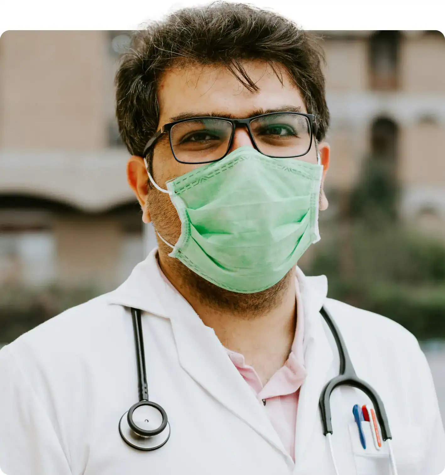 doctor outside